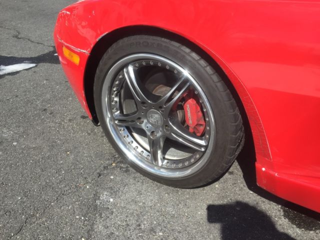 1986 Red Porsche 944 Coupe