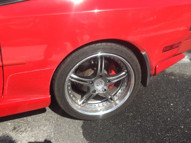 1986 Red Porsche 944 Coupe