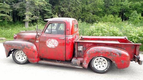 1950 Red Chevrolet Other Pickups Standard Cab Pickup