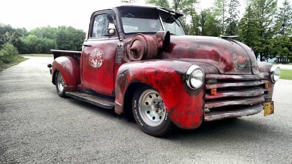 1950 Red Chevrolet Other Pickups Standard Cab Pickup