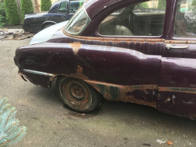 1951 Burgundy Buick Special Coupe