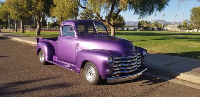 1953 Purple Chevrolet Other Pickups Standard Cab Pickup