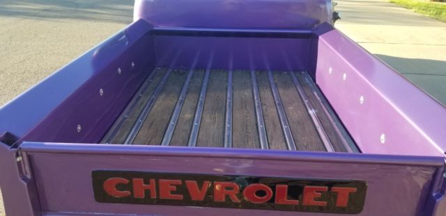 1953 Purple Chevrolet Other Pickups Standard Cab Pickup