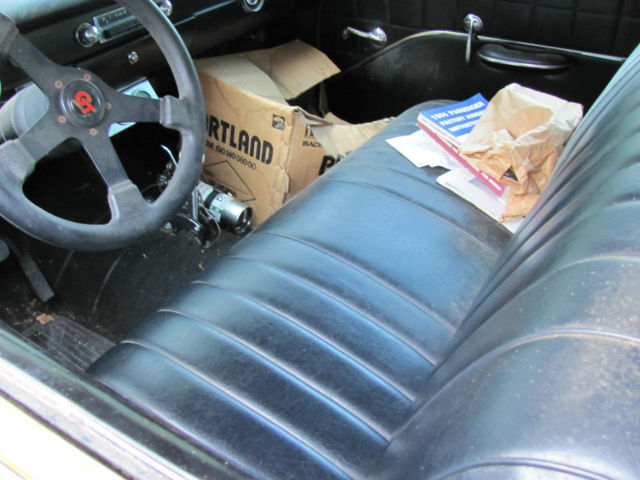 1955 Yellow Chevrolet Bel Air/150/210 Sedan