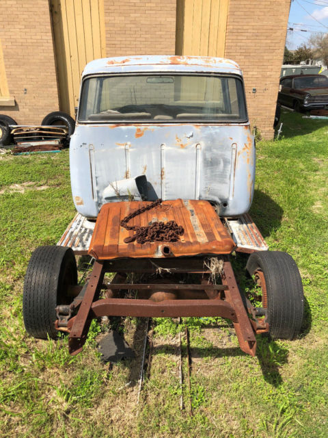 1956 Gray Ford Other Pickups Cab & Chassis