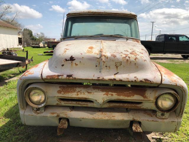 1956 Gray Ford Other Pickups Cab & Chassis