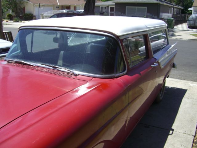 1957 RED / WHITE Ford Other 2 door