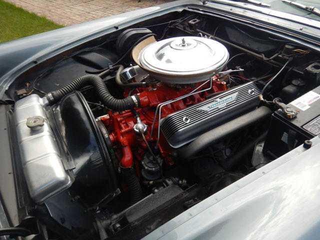 1957 Gunmetal Grey Ford Thunderbird Convertible