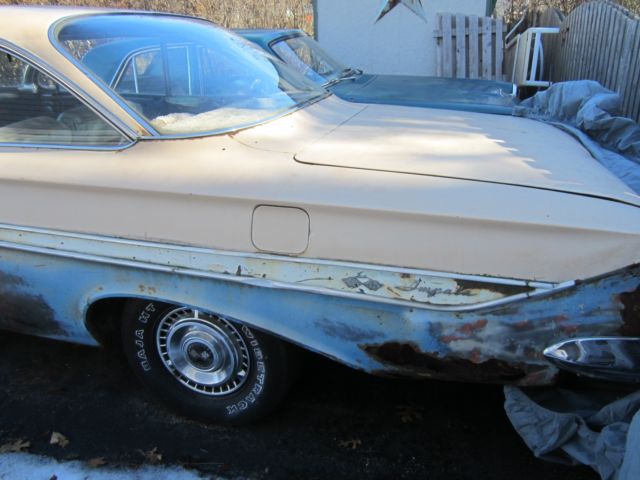 1961 torquise Chevrolet Impala 2 dr hardtop coupe