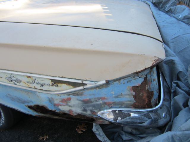 1961 torquise Chevrolet Impala 2 dr hardtop coupe
