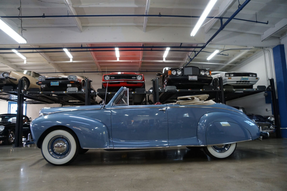 1941 Blue Lincoln ZEPHYR V12 CONVERTIBLE Convertible