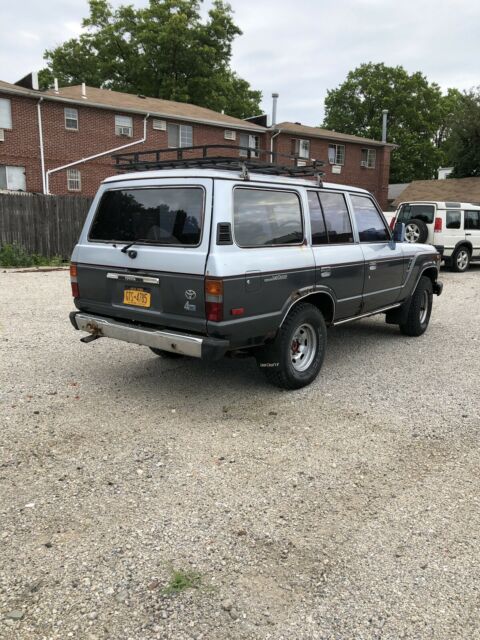1988 Blue Toyota Land Cruiser SUV
