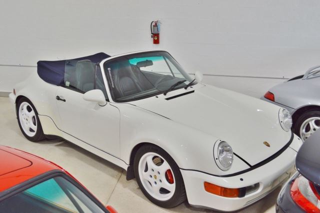 1993 White Porsche 911 Convertible
