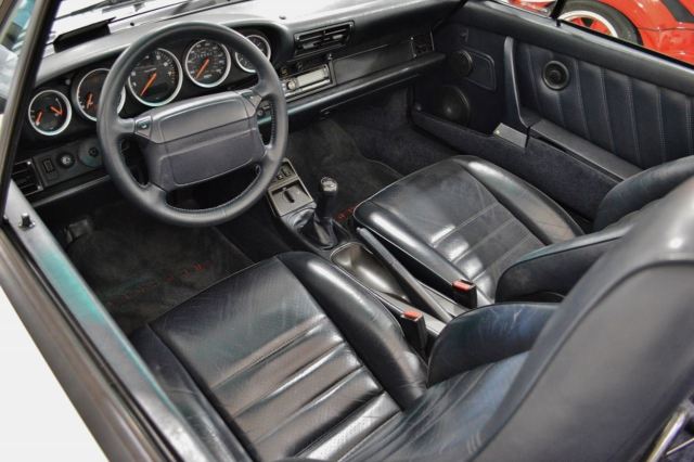 1993 White Porsche 911 Convertible