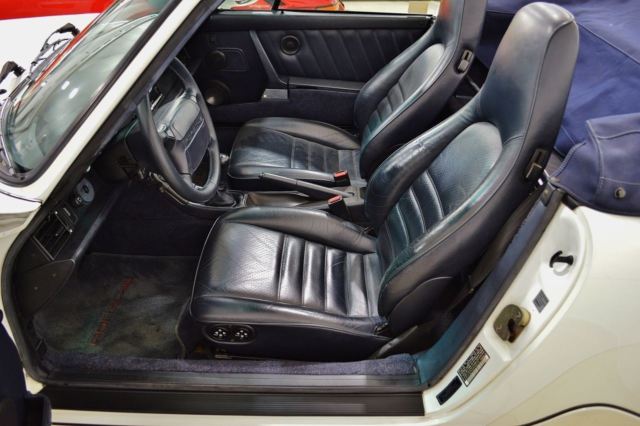 1993 White Porsche 911 Convertible