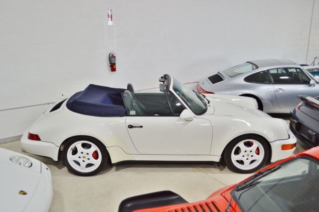 1993 White Porsche 911 Convertible