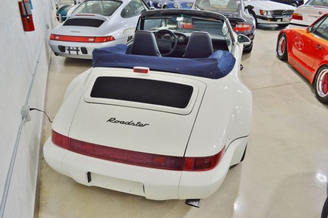 1993 White Porsche 911 Convertible