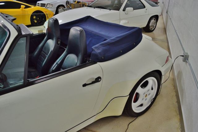 1993 White Porsche 911 Convertible