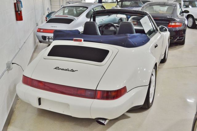1993 White Porsche 911 Convertible