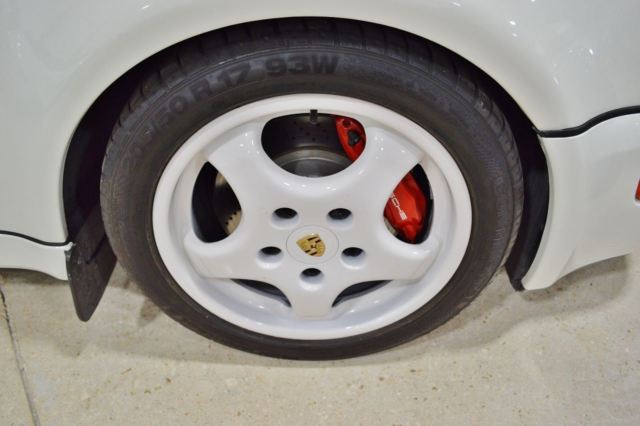 1993 White Porsche 911 Convertible