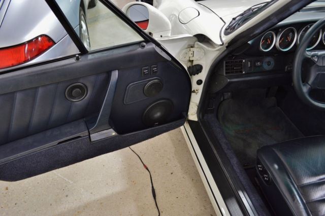 1993 White Porsche 911 Convertible