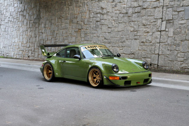 1992 Olive Green Porsche 911 Coupe