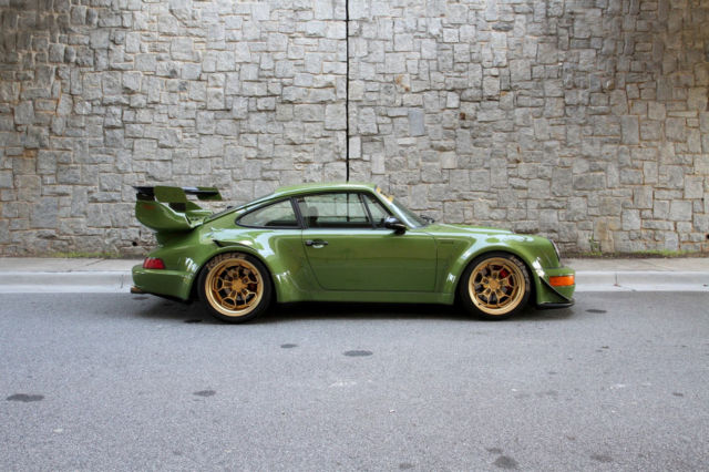 1992 Olive Green Porsche 911 Coupe