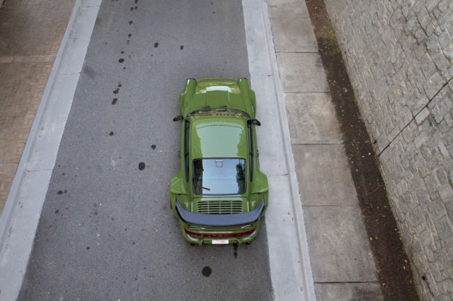 1992 Olive Green Porsche 911 Coupe