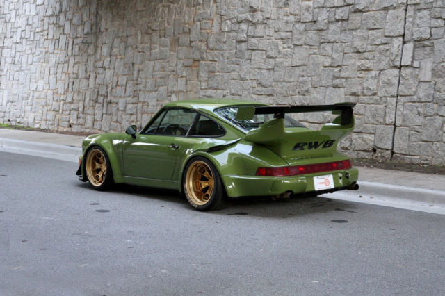 1992 Olive Green Porsche 911 Coupe