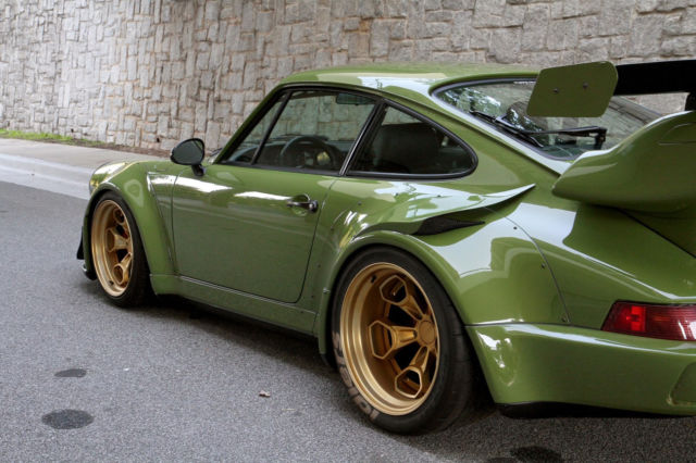 1992 Olive Green Porsche 911 Coupe