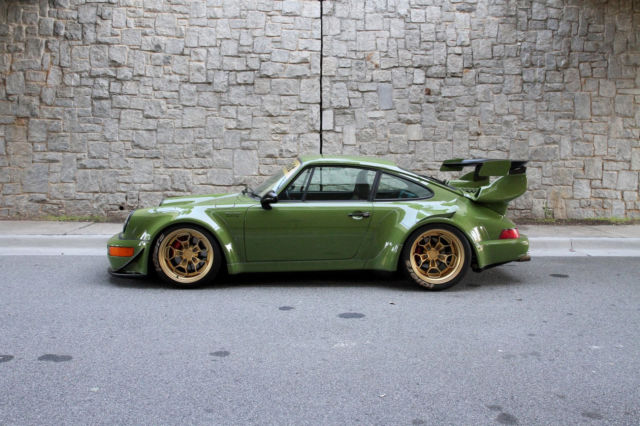 1992 Olive Green Porsche 911 Coupe
