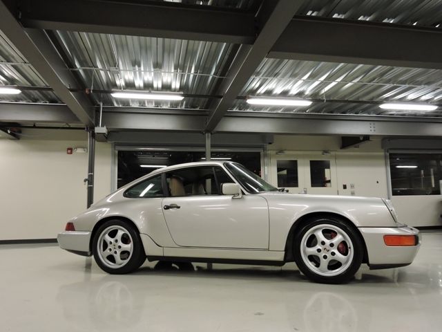 1990 Silver Porsche 911 Coupe