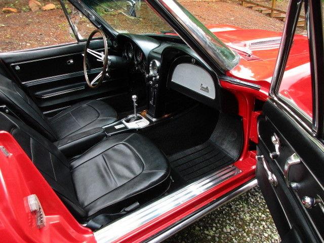 1965 Red Chevrolet Corvette Convertible