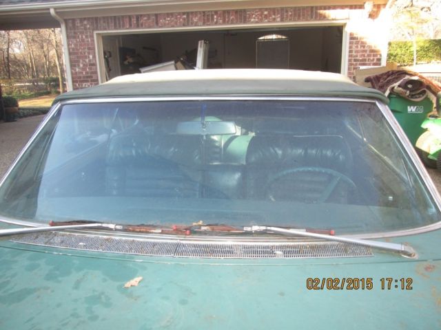 1966 Green Cadillac Eldorado Convertible