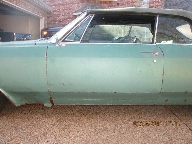 1966 Green Cadillac Eldorado Convertible