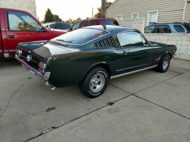 1966 Green Ford Mustang Coupe