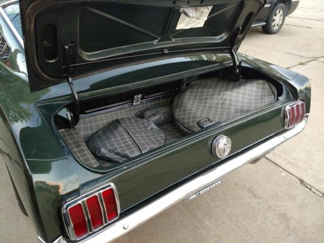 1966 Green Ford Mustang Coupe