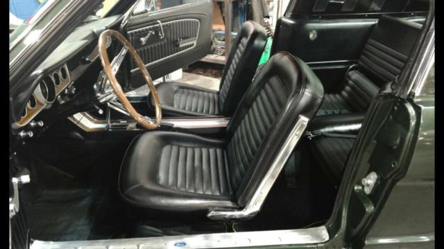 1966 Green Ford Mustang Coupe