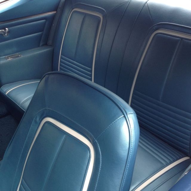 1967 Marina blue Chevrolet Camaro 2dr