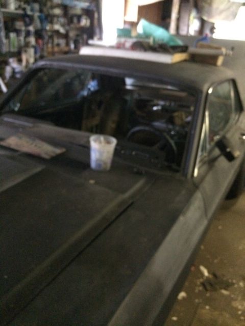 1967 Black Primer Ford Mustang Coupe