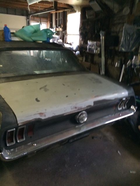 1967 Black Primer Ford Mustang Coupe