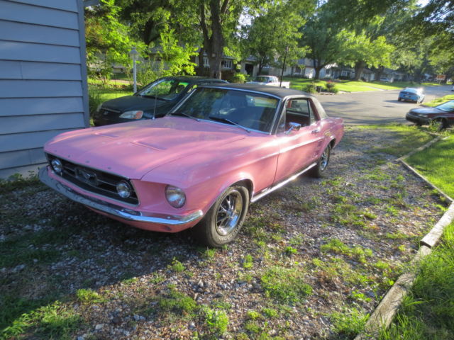 1967 Playmate Pink Ford Mustang Coupe