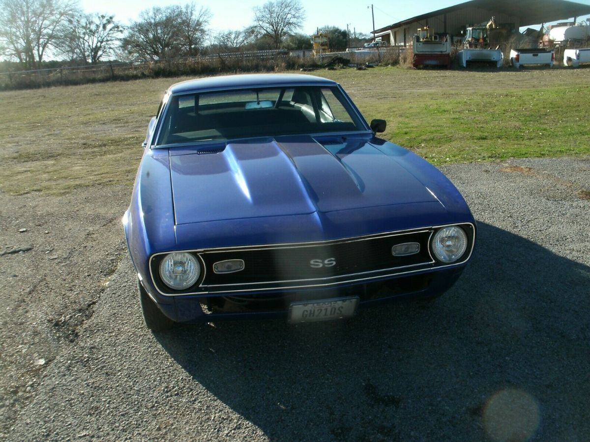 1968 Black Chevrolet Camaro Coupe