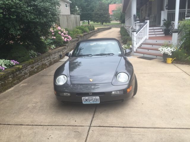 1993 Gray Porsche 968 Convertible