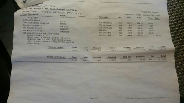1993 Gray Porsche 968 Convertible