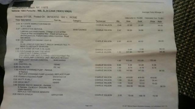 1993 Gray Porsche 968 Convertible