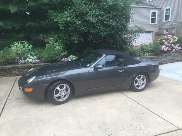 1993 Gray Porsche 968 Convertible