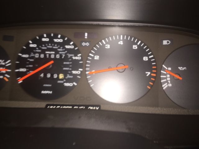 1993 Gray Porsche 968 Convertible