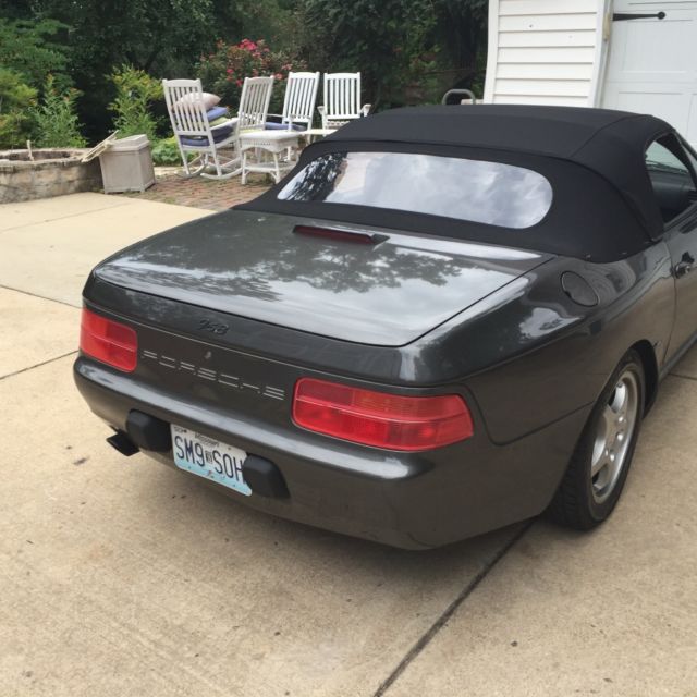 1993 Gray Porsche 968 Convertible
