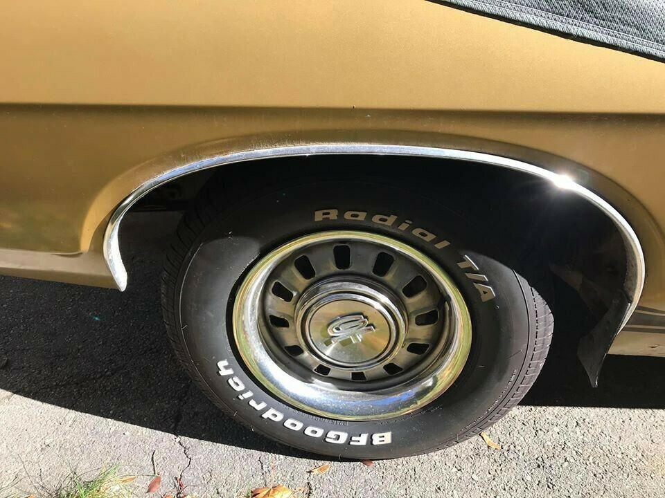 1968 Gold Ford Torino Convertible